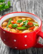 Овощной суп с пастой