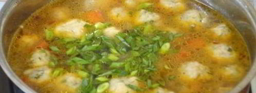 овощной суп с сырными шариками. Шаг 7