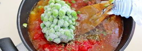 овощной томатный суп. Шаг 11