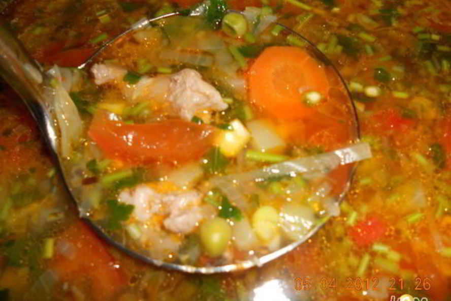 Рецепт супа овощной по-испански