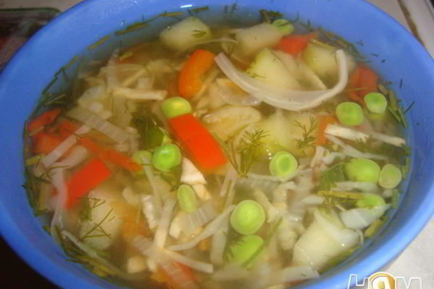 Рецепт супа овощной вегетарианский