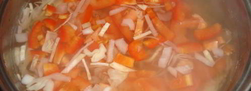 суп овощной вегетарианский. Шаг 3