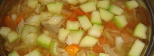 суп овощной вегетарианский. Шаг 4
