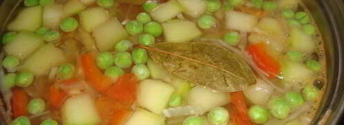 суп овощной вегетарианский. Шаг 5