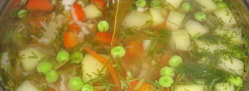 суп овощной вегетарианский. Шаг 6