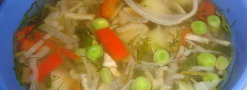 суп овощной вегетарианский. Шаг 7