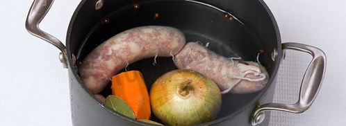 польский суп журек в хлебе. Шаг 4