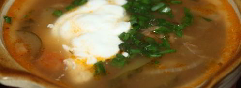 необычный рассольник с пшеничной крупой. Шаг 9