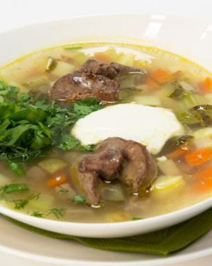 Рассольник из глазного мускула с потрошками