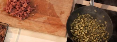 рассольник из глазного мускула с потрошками. Шаг 2