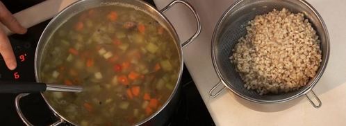 рассольник из глазного мускула с потрошками. Шаг 7