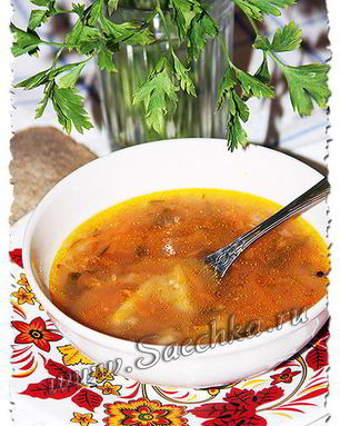 Рассольник питерский