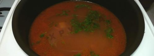 рассольник с фасолью. Шаг 11