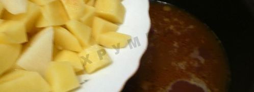 рассольник с фасолью. Шаг 8