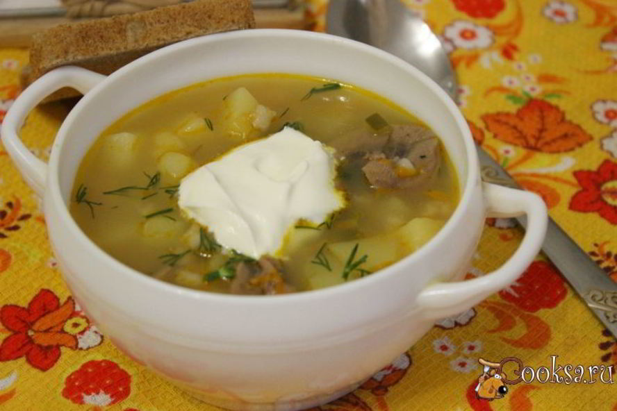 Рецепт рассольника с говяжьими почками