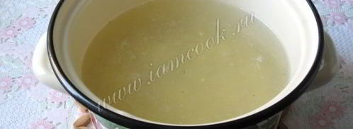 рассольник с грибами. Шаг 3