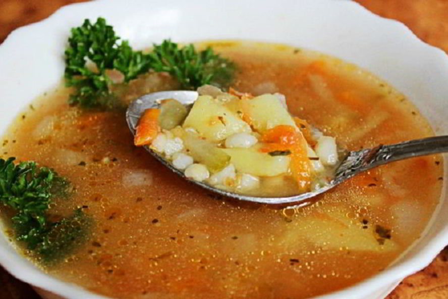 Рецепт рассольника с огурцами и перловкой