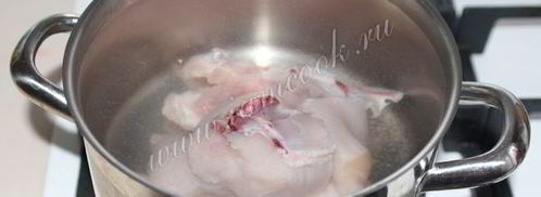 рассольник с рисом и куриной грудкой. Шаг 3