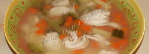 рассольник с рисом и куриной грудкой. Шаг 11