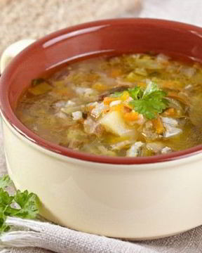 Суп Рассольник с рисом