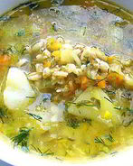 Вкусный рассольник с перловкой