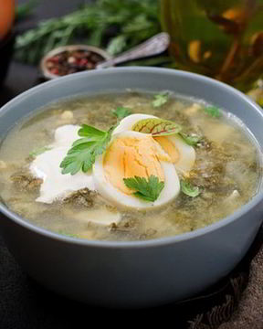 Белые щи марьинские