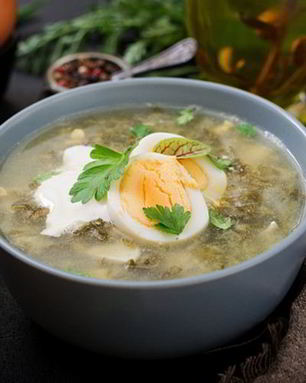 Белые щи марьинские