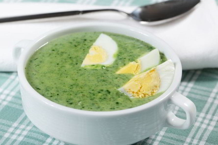 Рецепт летних зеленых щей