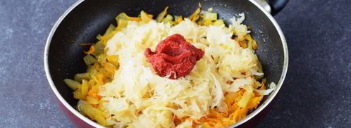 постные щи из квашеной капусты. Шаг 7