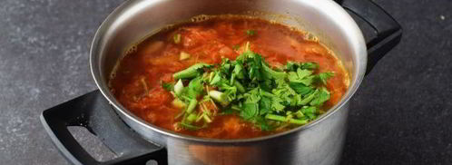 постные щи из квашеной капусты. Шаг 10