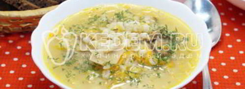 щи грибные с перловкой. Шаг 9