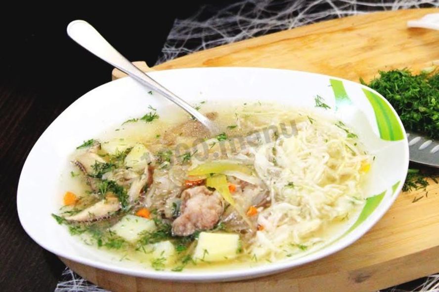 Рецепт щей из кислой капусты в мультиварке