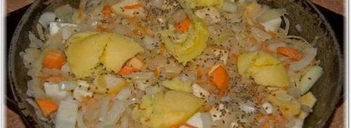 щи из квашеной капусты со свининой. Шаг 19