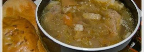 щи из квашеной капусты со свининой. Шаг 31