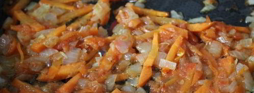 щи из молодой капусты на курином бульоне. Шаг 3