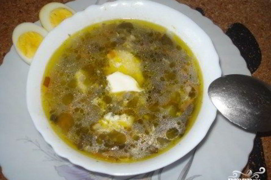 Рецепт щей из морской капусты