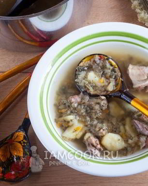 Щи из серой капусты