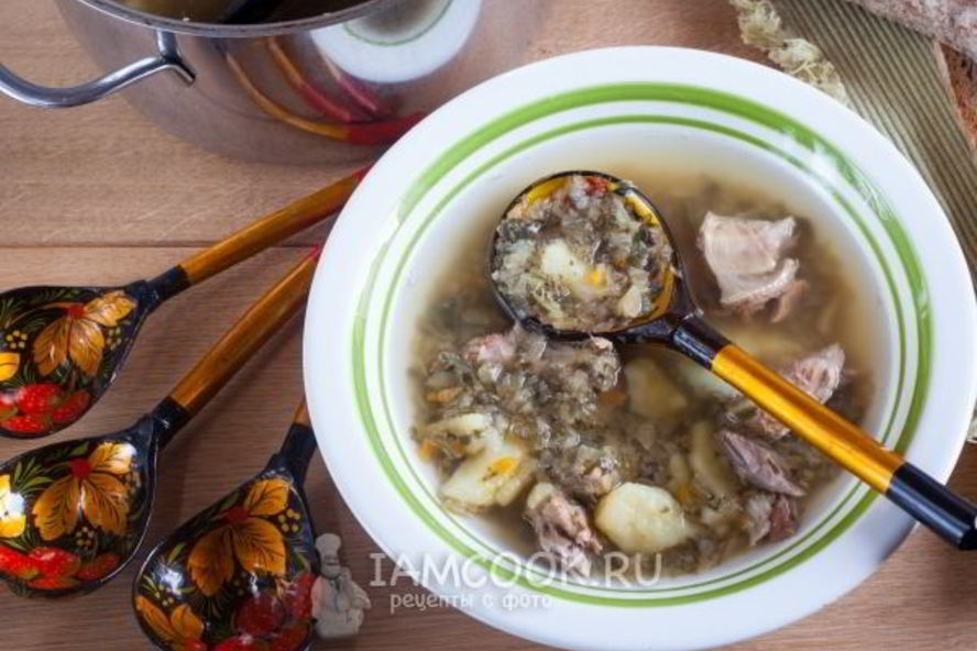 Рецепт щей из серой капусты