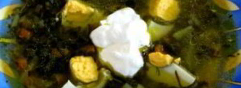 щи из шпината. Шаг 5