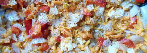 щи из свежей и квашенной капусты. Шаг 2