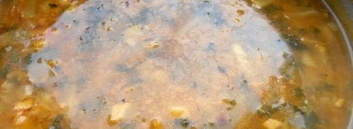 щи крапивные по-русски. Шаг 11