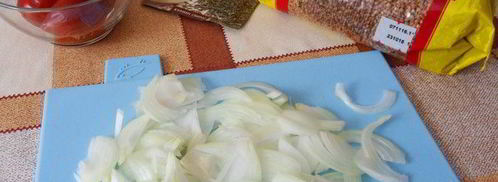 щи с гречкой и печенкой. Шаг 2