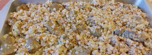 щи с гречкой и печенкой. Шаг 19