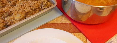 щи с гречкой и печенкой. Шаг 22