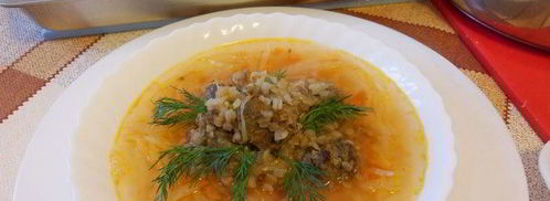 щи с гречкой и печенкой. Шаг 24