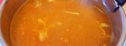 щи с гречкой и печенкой. Шаг 9