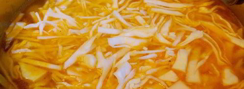 щи с гречкой и печенкой. Шаг 10