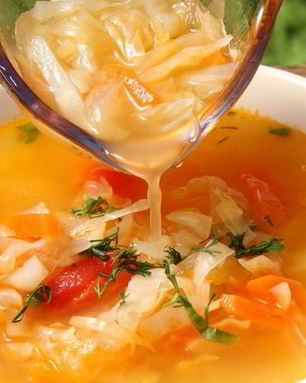 Щи с квашеной капустой