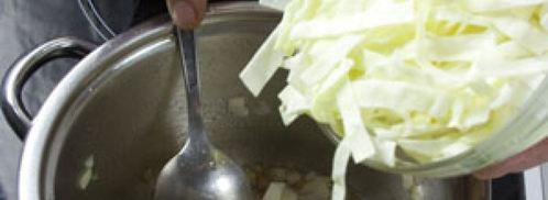 щи с тмином и сыром. Шаг 2