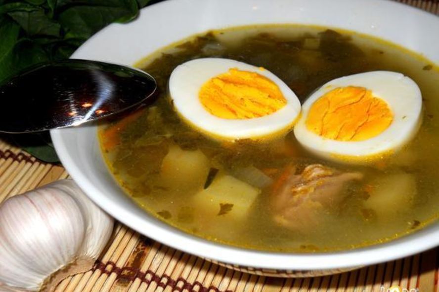 Рецепт щей зеленых